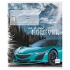 Тетрадь 18 л. BRAUBERG клетка обложка картон SPORTS CAR 106479