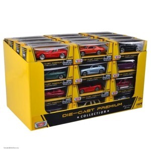 Металлическая машинка Motor Max 1:64 в асс-те - серебристая 73601-7 Металлическая машинка Motor Max 1:64 в асс-те - серебристая 73601-7