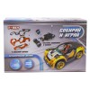 Машинка DIY 13 см, металлическая желтого цвета Funky Toys 1/96