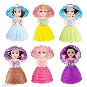 кукла-трансформер «Мороженка-Сюрприз»,6х6х9 см,6 видов ароматов 1toy