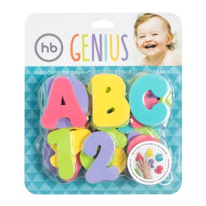 Игровой набор для ванной GENIUS 32023 HAPPY BABY
