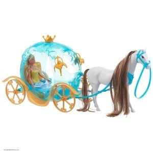 Штеффи и ее сказочная карета 29см 67см Simba 5733974 Штеффи и ее сказочная карета 29см 67см Simba 5733974