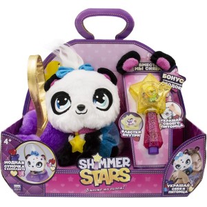 Плюшевая панда SHIMMER STARS с сумочкой