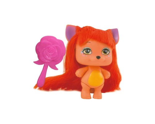 Игрушка Стильная собачка с оранжевыми волосами с расческой FUNKY TOYS 84932
