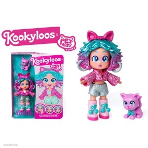 Игровой набор KOOKYLOOS PETS PARTY кукла KATIE и питомец