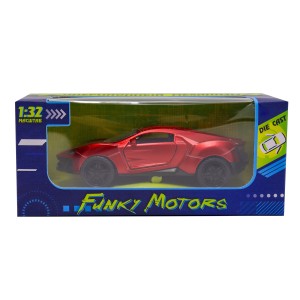 Инерционная машинка die-cast, 1:32, открывающиеся двери