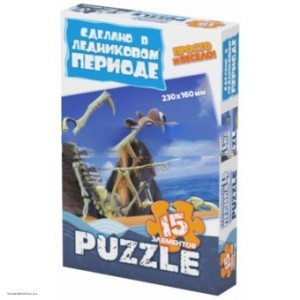 Игрушка Пазлы 15 эл. Ледниковый период 4 400263 Фантазер