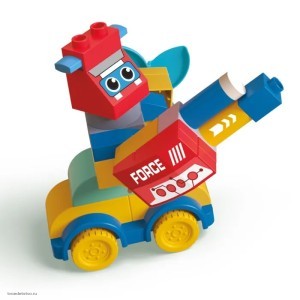 Детский конструктор с крупными блоками Робот Funky Toys FT0822557