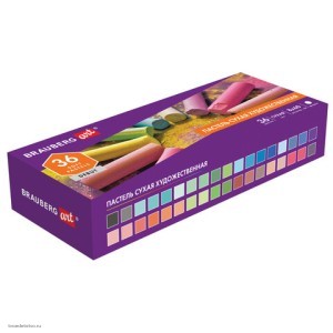 Пастель сухая художественная BRAUBERG ART DEBUT 36 цветов круглое сечение 181461 Пастель сухая художественная BRAUBERG ART DEBUT 36 цветов круглое сечение 181461