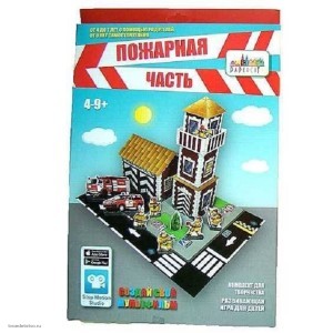 Развивающая игра для детей Пожарная часть 