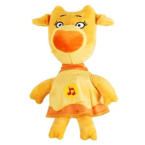 Игрушка мягкая Оранжевая корова Зо