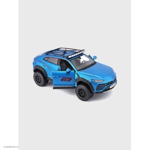 Maisto Машинка металлическая Lamborghini Urus, 1:24, синий металлик 