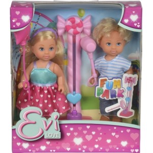 Кукла Еви и Тимми на аттракционах 12 cм Simba 5738059