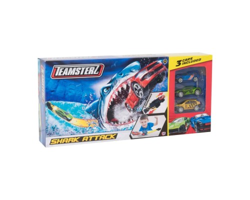 Набор игровой HTI Teamsterz Трасса Shark Attack с 3машинками 1416435.00