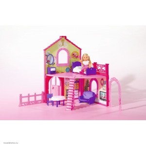 Кукла Еви в двухэтажном доме 12 см и 38 см Simba 5731508 Кукла Еви в двухэтажном доме 12 см и 38 см Simba 5731508