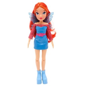 Шарнирная кукла Winx Club Модная Блум с крыльями IW01242101