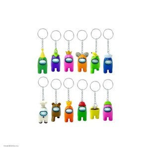 Фигурка-брелок Among Us - серия 2 1 шт в флоупаке 16 героев в коллекции 24/96 Фигурка-брелок Among Us - серия 2 1 шт в флоупаке 16 героев в коллекции 24/96