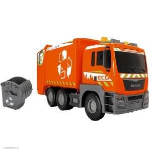 Машинка мусоровоз MAN 55 см свет звук Dickie Toys 3749024