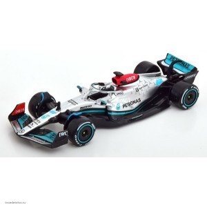 Гоночная машинка die-cast  Mercedes-AMG F1 W13, 1:43, GR, 1/36