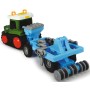 Трактор Happy Fendt с плугом 30 см свет звук 3815003 Dickie Toys