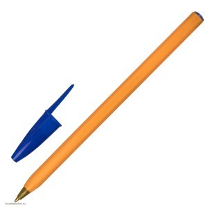Ручка шариковая Basic Orange BP-01 143740 STAFF