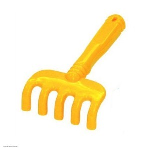 Грабли желтые 13 см Грабли желтые 13 см