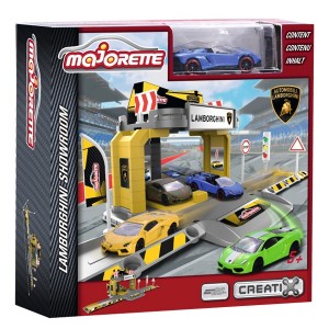 Парковка базовая Creatix Lamborghini с машинкой Majorette 2050003