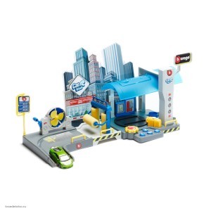  игровой набор Автомойка с машинкой в ассортименте, звуком и светом, Street Fire, 1:43,