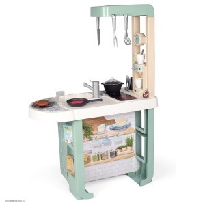 Детская кухня электронная Cherry с аксессуарами Детская кухня электронная Cherry с аксессуарами