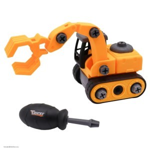 Экскаватор DIY с отверткой Funky Toys FT0398148