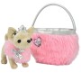 Плюшевая собачка Chi-Chi love принцесса с розовой пушистой сумкой Simba 5890618