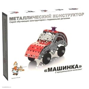 ДК.Конструктор металлический с подвижными деталями арт.02029