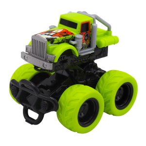 Фрикционная машинка-фура с краш-эффектом, 4х4, зеленая Funky Toys FT97977