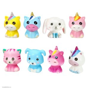 Сквиши «МЯШКИ»  charm mini 8 видов  в ассортименте FT220909302
