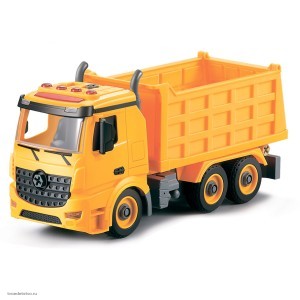 Грузовик-конструктор фрикционный свет звук 1:12 Funky toys FT61112