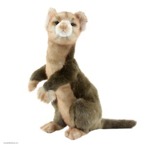 Мягкая игрушка Хорек коричневый, 32 см