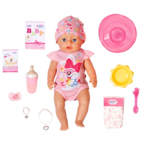 БЕБИ борн. Интеракт. кукла девочка с магич. глазками 43 см. BABY born