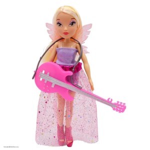 Шарнирная кукла Winx Club Rock. Стелла с крыльями 4 аксессуара 24 см IW01332203 Шарнирная кукла Winx Club Rock. Стелла с крыльями 4 аксессуара 24 см IW01332203
