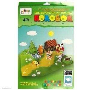 Развивающая игра для детей Колобок