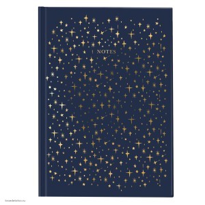 Ежедневник недатированный А5 ламинированная обложка с фольгой 128 л. STAFF 