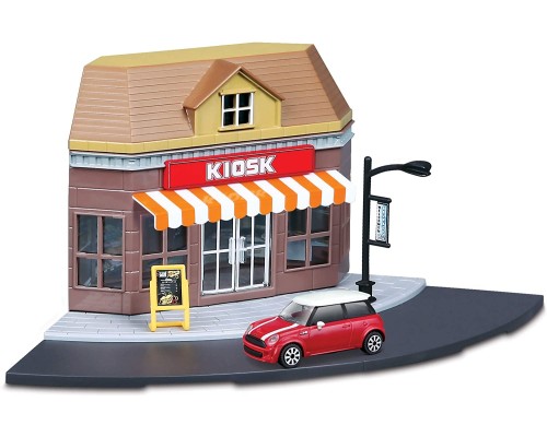 Магазин-киоск с металлической машинкой Бураго (Bburago) 1/43 18-31506