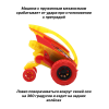 Машинка Турбо-Трюкач красная D400-14A-1