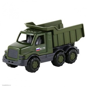 Игрушка машинка детская грузовик самосвал военный Максик Полесье 264084