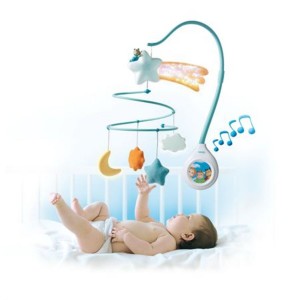 Музыкальный мобиль каруселька на кроватку Smoby 211338