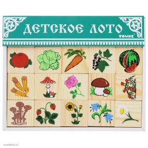 Лото Растительный мир, ТОМИК, 6-2222-1