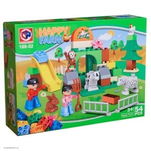 Конструктор Kids home toys Happy Farm 188-52, 54 дет.
