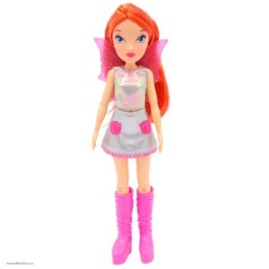 Шарнирная кукла Winx Club Космическая Блум с крыльями IW01292201