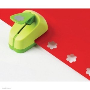 Дырокол фигурный "Ромашка", диаметр вырезной фигуры 16 мм, ОСТРОВ СОКРОВИЩ, 227156