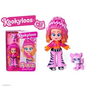 Игровой набор KOOKYLOOS PETS PARTY кукла ROXY и питомец
