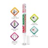 Маркер-краска лаковый paint marker 2 мм БЕЛЫЙ БЕЗ КСИЛОЛА без запаха алюминий BRAUBERG PROFESSIONAL 150869